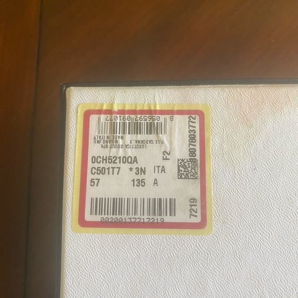 CHANEL SHIELD MASK LOGO CHAIN FRAME PURPLE SUNGLASSES - Picture 3 of 4